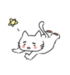 ゆる～いしろねこスタンプ1（個別スタンプ：5）