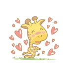 きりんのマツゲさん（個別スタンプ：22）