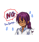 国際系女子（個別スタンプ：32）