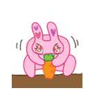 らびんぐラビちゃん（個別スタンプ：7）