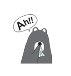 Black Bear Diary（個別スタンプ：39）