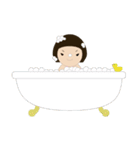 娘がボクに、なつかない（個別スタンプ：31）