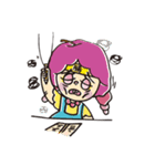 A Naughty girl（個別スタンプ：13）