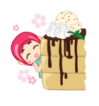 Inana with Sweets（個別スタンプ：34）