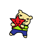 とある日のクマ。（個別スタンプ：6）