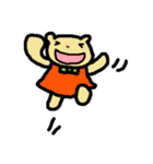 とある日のクマ。（個別スタンプ：12）
