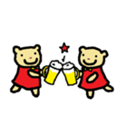 とある日のクマ。（個別スタンプ：32）