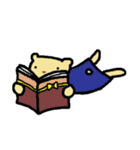 とある日のクマ。（個別スタンプ：34）