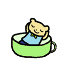 とある日のクマ。（個別スタンプ：35）