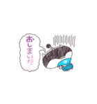 ネコ将軍の殿様スタンプ+忍者犬（個別スタンプ：40）
