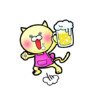主婦ネコさん（個別スタンプ：7）