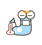 いもむし君とかわいい幾何学模様（個別スタンプ：26）