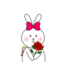 うさぎのみみ子日常編（個別スタンプ：2）