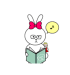 うさぎのみみ子日常編（個別スタンプ：7）
