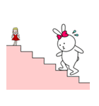 うさぎのみみ子日常編（個別スタンプ：34）