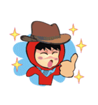 RED PACO ( Kung Fu style )（個別スタンプ：33）