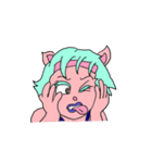 Girls pig（個別スタンプ：29）