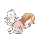 ママと赤ちゃん＆幼児のよくある場面（個別スタンプ：10）