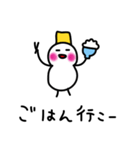 雪だるまさんスタンプ（個別スタンプ：6）