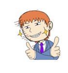 スズキくんとマツダくんとサクラさん（個別スタンプ：24）