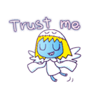 Horror girl Hebilotte (English version)（個別スタンプ：21）