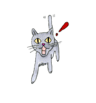 ねこだまり いろいろねこたち（個別スタンプ：15）