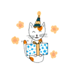 ねこだまり いろいろねこたち（個別スタンプ：19）