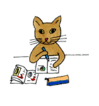 ねこだまり いろいろねこたち（個別スタンプ：38）