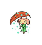 Unrequitedlove Girl（個別スタンプ：35）