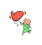 Unrequitedlove Girl（個別スタンプ：40）
