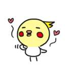 ゆるゆるオカメインコさん（ルチノー）（個別スタンプ：30）