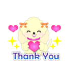 トイプードル“るんるん”1（個別スタンプ：3）