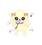 トイプードル“るんるん”1（個別スタンプ：32）