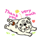 we love bulldog（個別スタンプ：6）