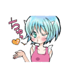 鬼嫁ちゃん！日本語版（個別スタンプ：9）