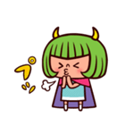 悪魔系女子（個別スタンプ：6）