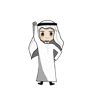 Arab guy , Keffiyeh lover（個別スタンプ：38）