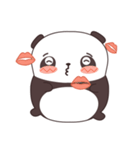 Pebbles - Lovely Panda Bear (English)（個別スタンプ：36）
