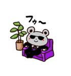 ブラックマ（ブラックなクマ部長）（個別スタンプ：14）