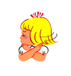 ひみつのリリー（個別スタンプ：7）