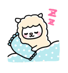 もふもふ♪あるぱかさん（個別スタンプ：7）