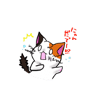 にゃん太とねこ美（個別スタンプ：13）
