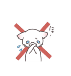 にゃーにゃーにゃんこ（個別スタンプ：5）