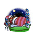 蜘蛛擬人化スタンプ（個別スタンプ：10）