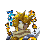 蜘蛛擬人化スタンプ（個別スタンプ：21）