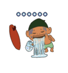 サーフィンの（個別スタンプ：33）
