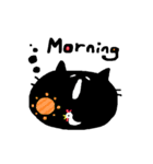 黒猫シャンティ（個別スタンプ：10）