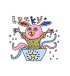 Lucky Cell Bunny（個別スタンプ：32）