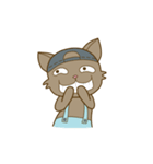 Meow cat（個別スタンプ：21）