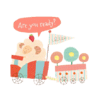animal friends2 by adachikana（個別スタンプ：2）